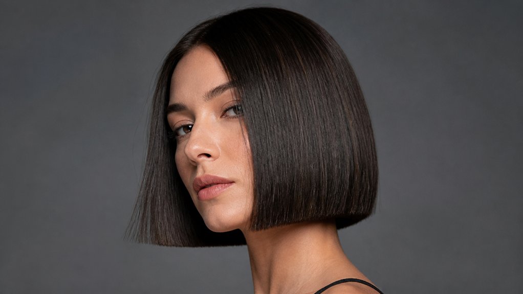 Why Are Blunt Cuts Best For Fine Hair? shorter blunt cuts add fullness